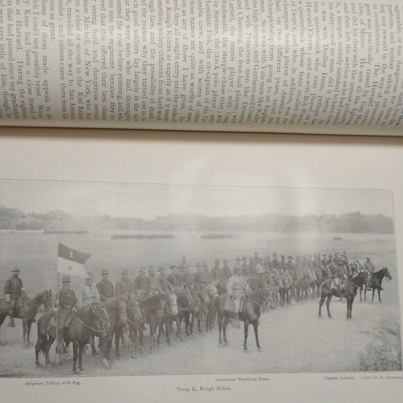1899 Scribner’s Magazine Volume XXV with Roosevelt’s Rough Riders Illustrated - Picture 11 of 14